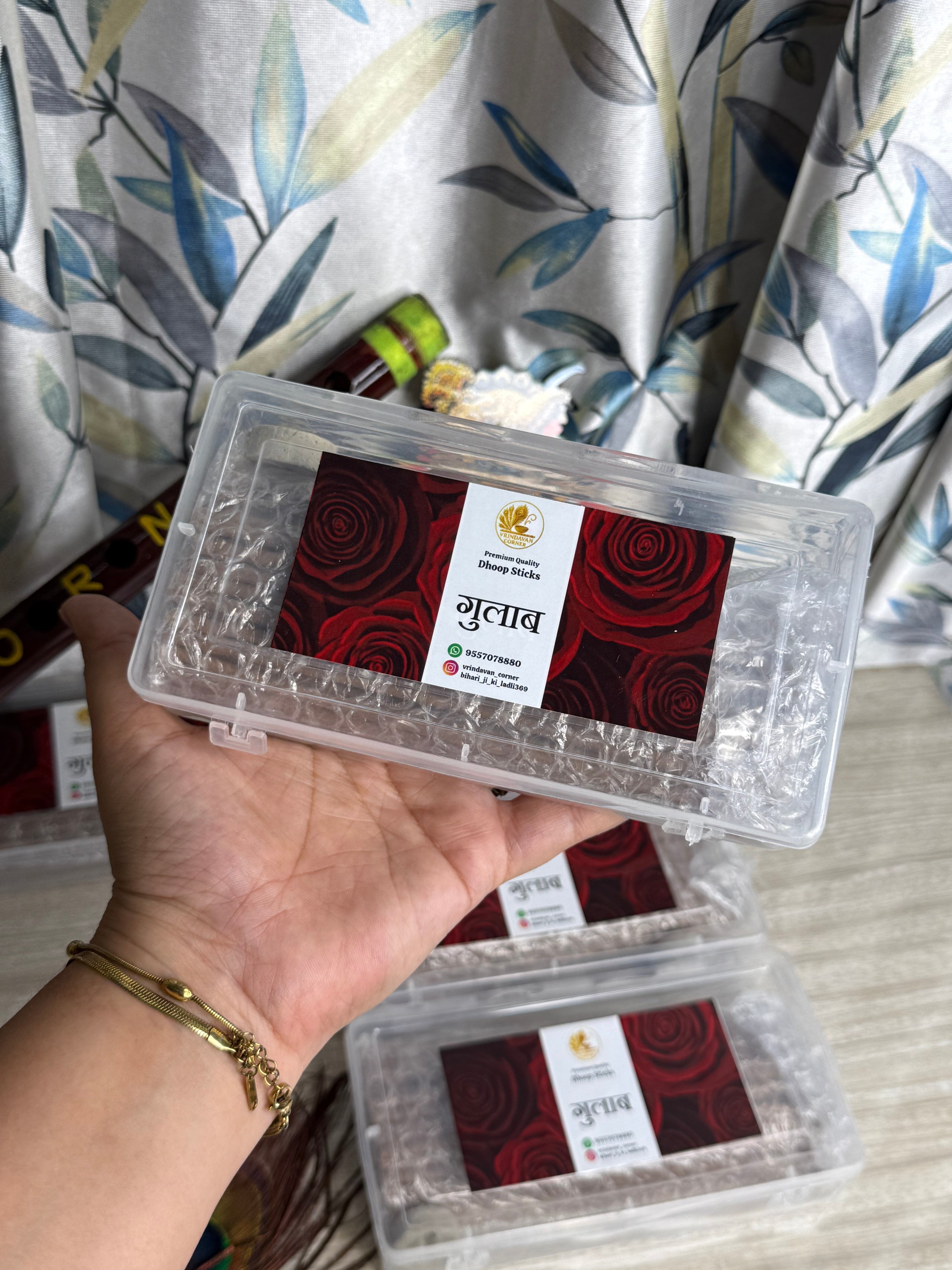 Gulab dhoop sticks