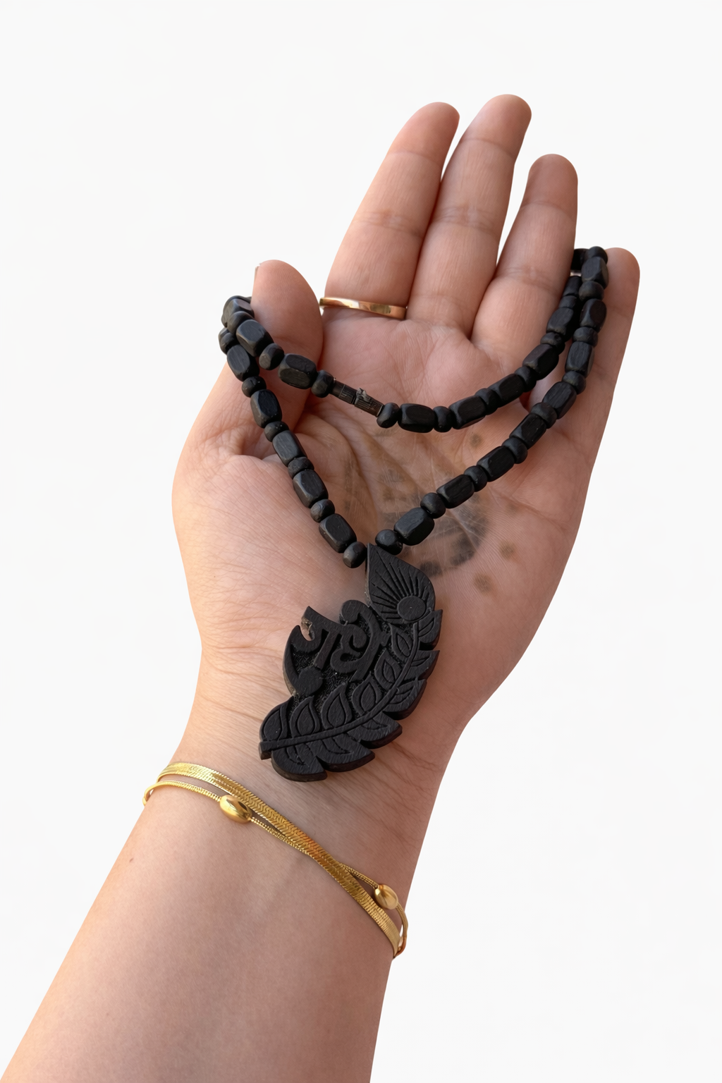 Black Tulsi Japa Mala