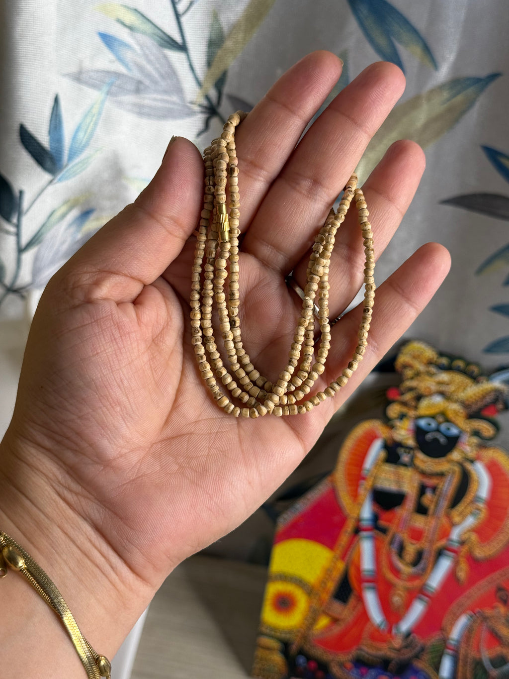 Classic Tulsi Mala – Lightweight Spiritual Necklace