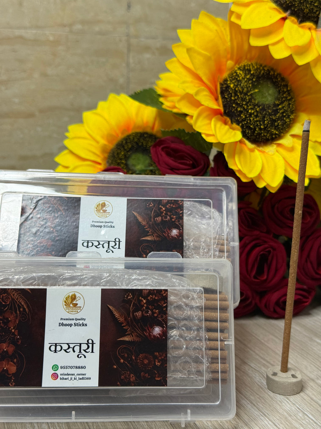 Kasturi Dhoop Sticks – Premium Spiritual Fragrance