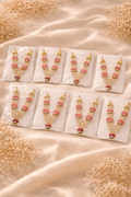 Lotus Pearl Mala Set – From the Heart of Vrindavan 🌸